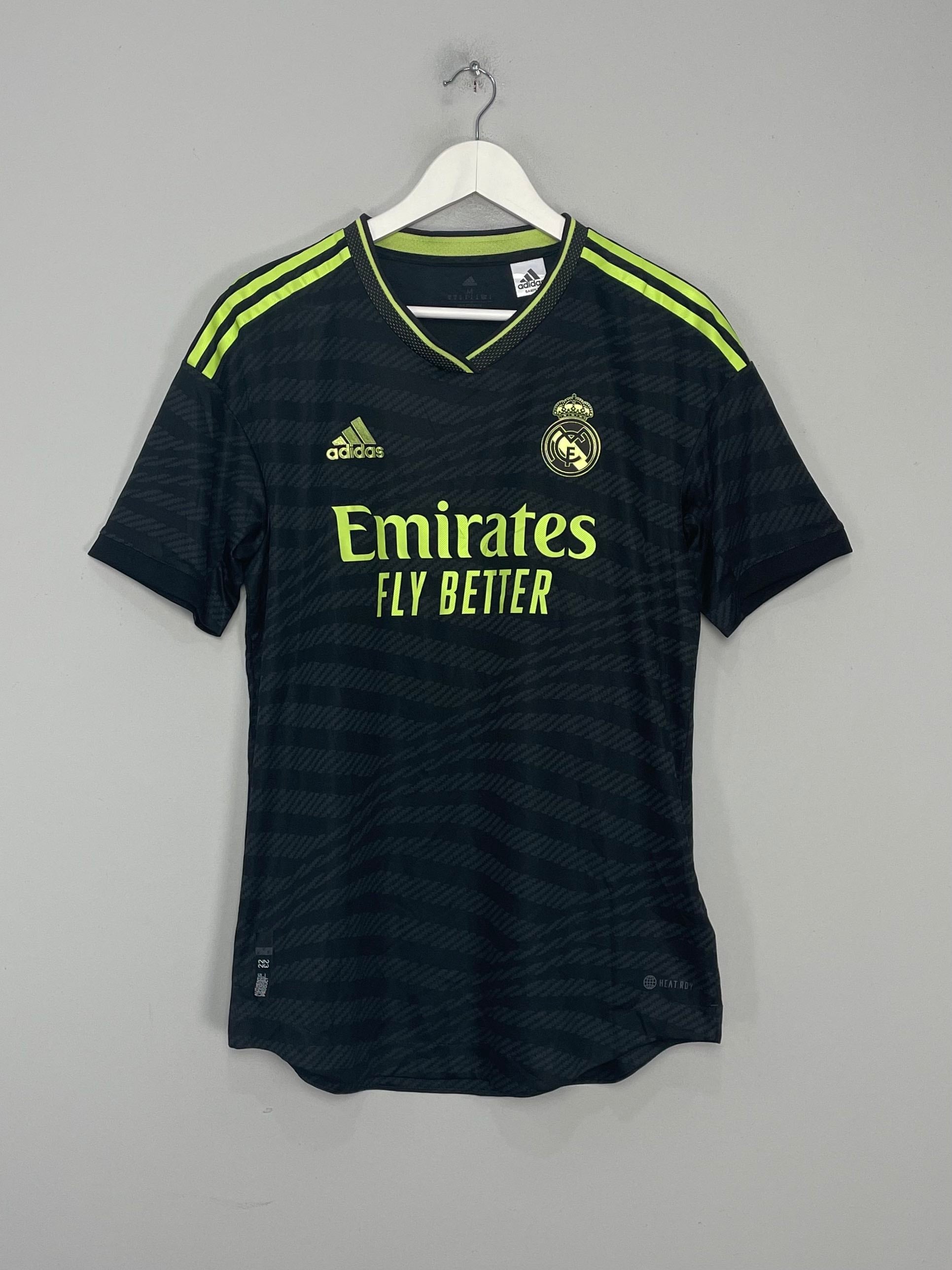 Shop 2022/23 REAL MADRID *AUTHENTIC* THIRD SHIRT (M) ADIDAS, classic football shirts, vintage football shirts & retro soccer jerseys at Cult Kits