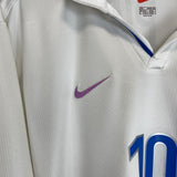 1997/98 ITALY DEL PIERO #10 AWAY SHIRT (L) NIKE