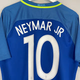 2016/17 BRAZIL NEYMAR JR #10 AWAY SHIRT (L) NIKE