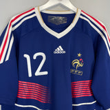 2009/10 FRANCE HENRY #12 HOME SHIRT (XL) ADIDAS