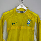 2002/03 BRAZIL WINDBREAKER JACKET (S) NIKE