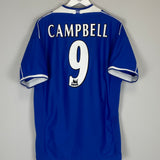1999/00 EVERTON CAMPBELL #9 HOME SHIRT (L) UMBRO