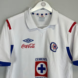 Shop 2011/12 CRUZ AZUL AWAY SHIRT (M) UMBRO, classic football shirts, vintage football shirts & retro soccer jerseys at Cult Kits