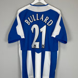 2005/06 WIGAN BULLARD #21 HOME SHIRT (L) JJB