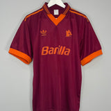 Shop 1992/94 ROMA HOME SHIRT (L) ADIDAS, classic football shirts, vintage football shirts & retro soccer jerseys at Cult Kits