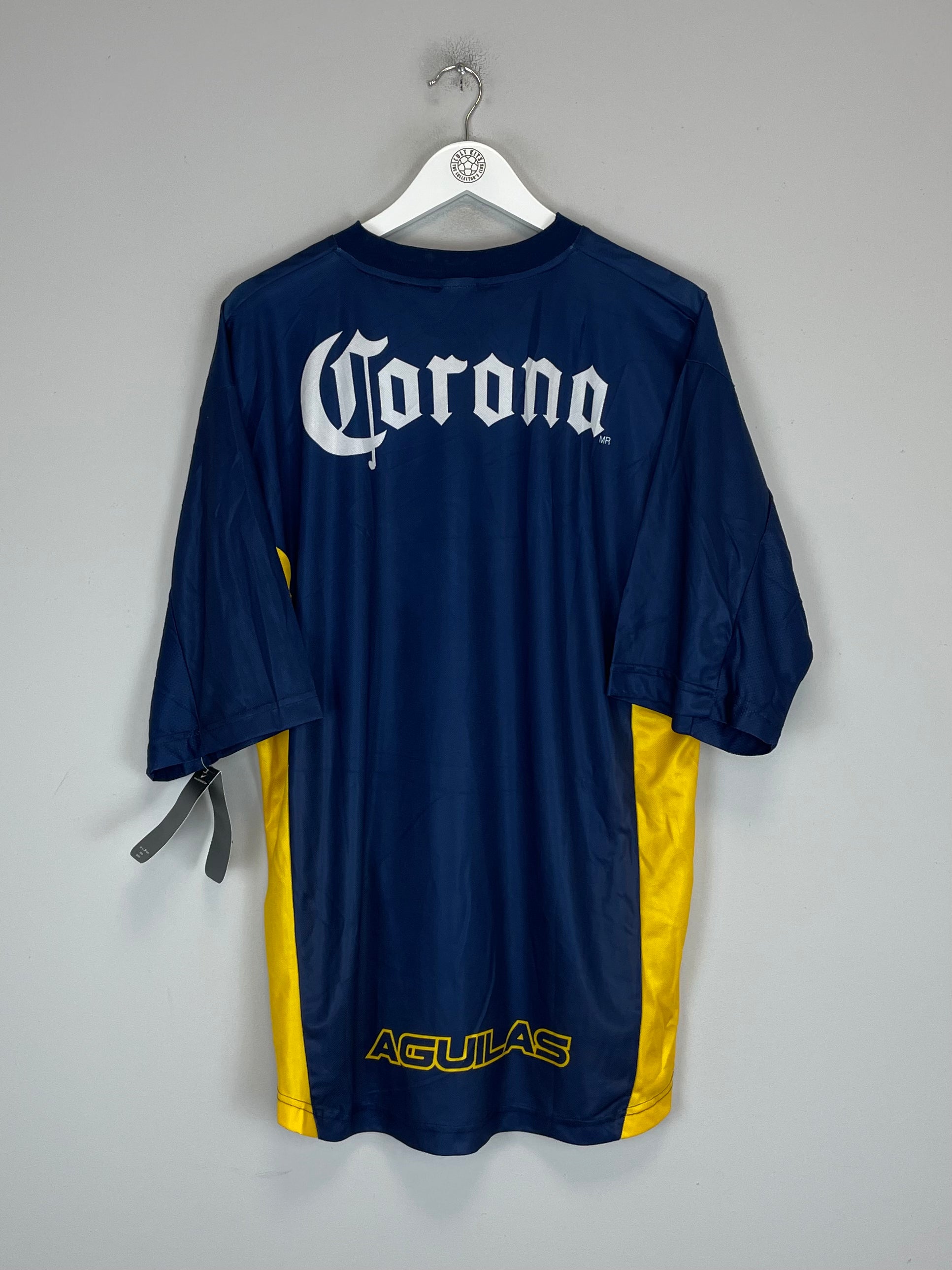 Shop 2000/01 CLUB AMERICA *BNWT* AWAY SHIRT (XL) NIKE, classic football shirts, vintage football shirts & retro soccer jerseys at Cult Kits