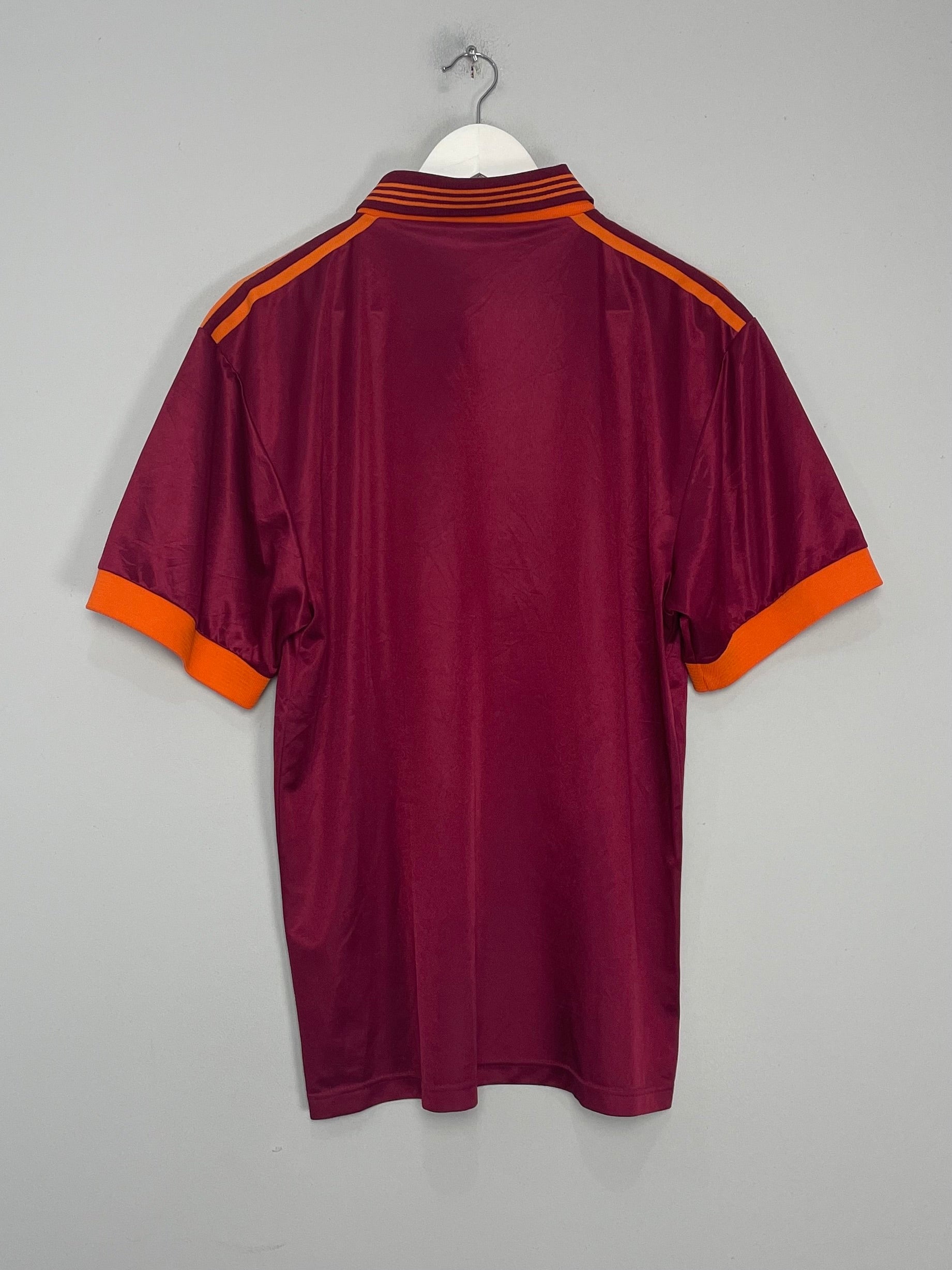 Shop 1992/94 ROMA HOME SHIRT (L) ADIDAS, classic football shirts, vintage football shirts & retro soccer jerseys at Cult Kits