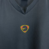 Shop 2000/01 BARCELONA TRAINING SHIRT (M) NIKE, classic football shirts, vintage football shirts & retro soccer jerseys at Cult Kits