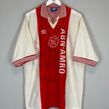 1995/96 AJAX HOME SHIRT (XXL) UMBRO