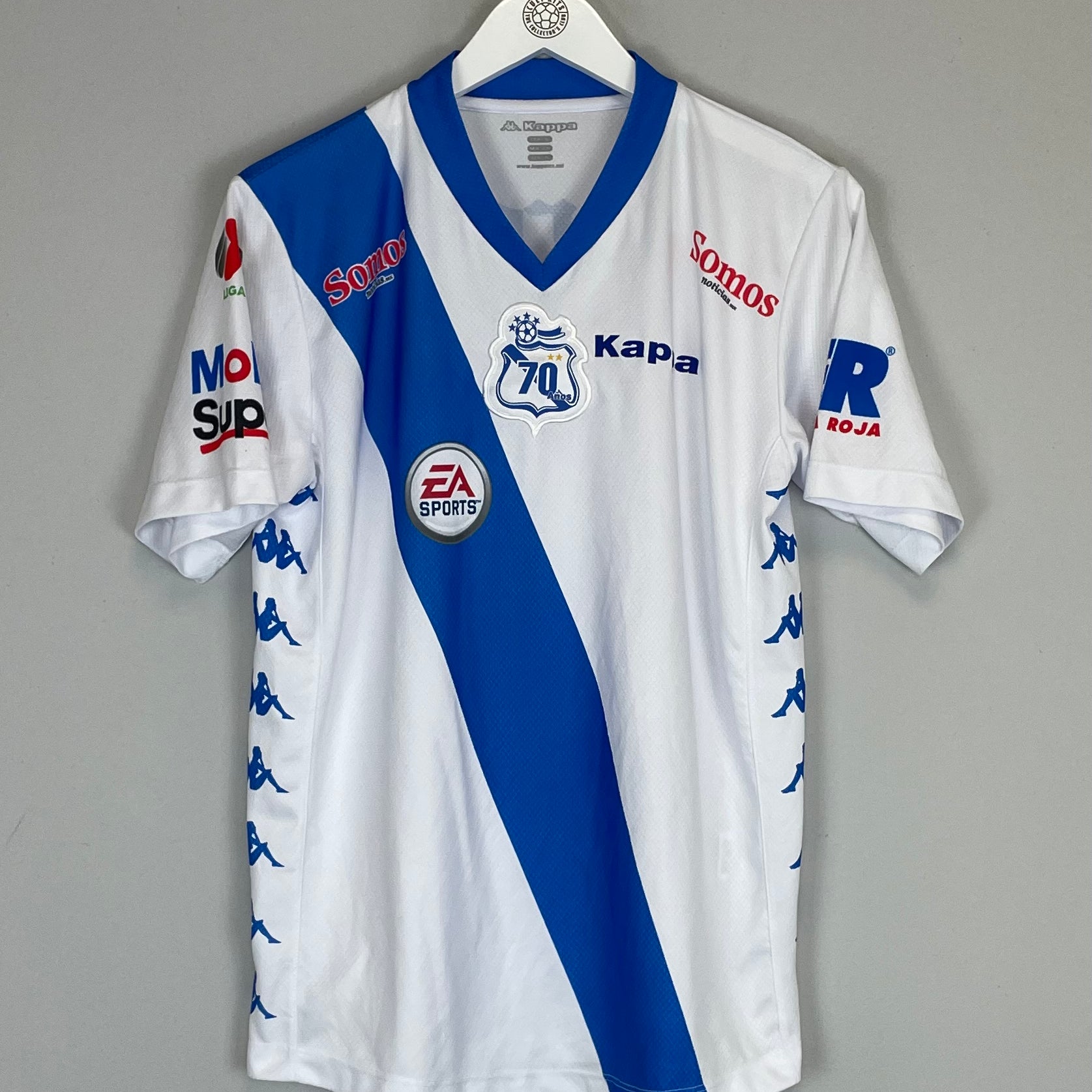 Shop 2014/15 PUEBLA *70 YEAR* HOME SHIRT (S) KAPPA, classic football shirts, vintage football shirts & retro soccer jerseys at Cult Kits