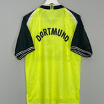 Shop 1995/96 DORTMUND HOME SHIRT (M) NIKE, classic football shirts, vintage football shirts & retro soccer jerseys at Cult Kits
