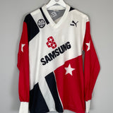 1991/92 EINTRACHT FRANKFURT L/S AWAY SHIRT (L) PUMA