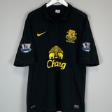 2012/13 EVERTON BAINES #3 AWAY SHIRT (XL) NIKE