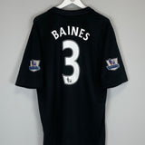 2012/13 EVERTON BAINES #3 AWAY SHIRT (XL) NIKE