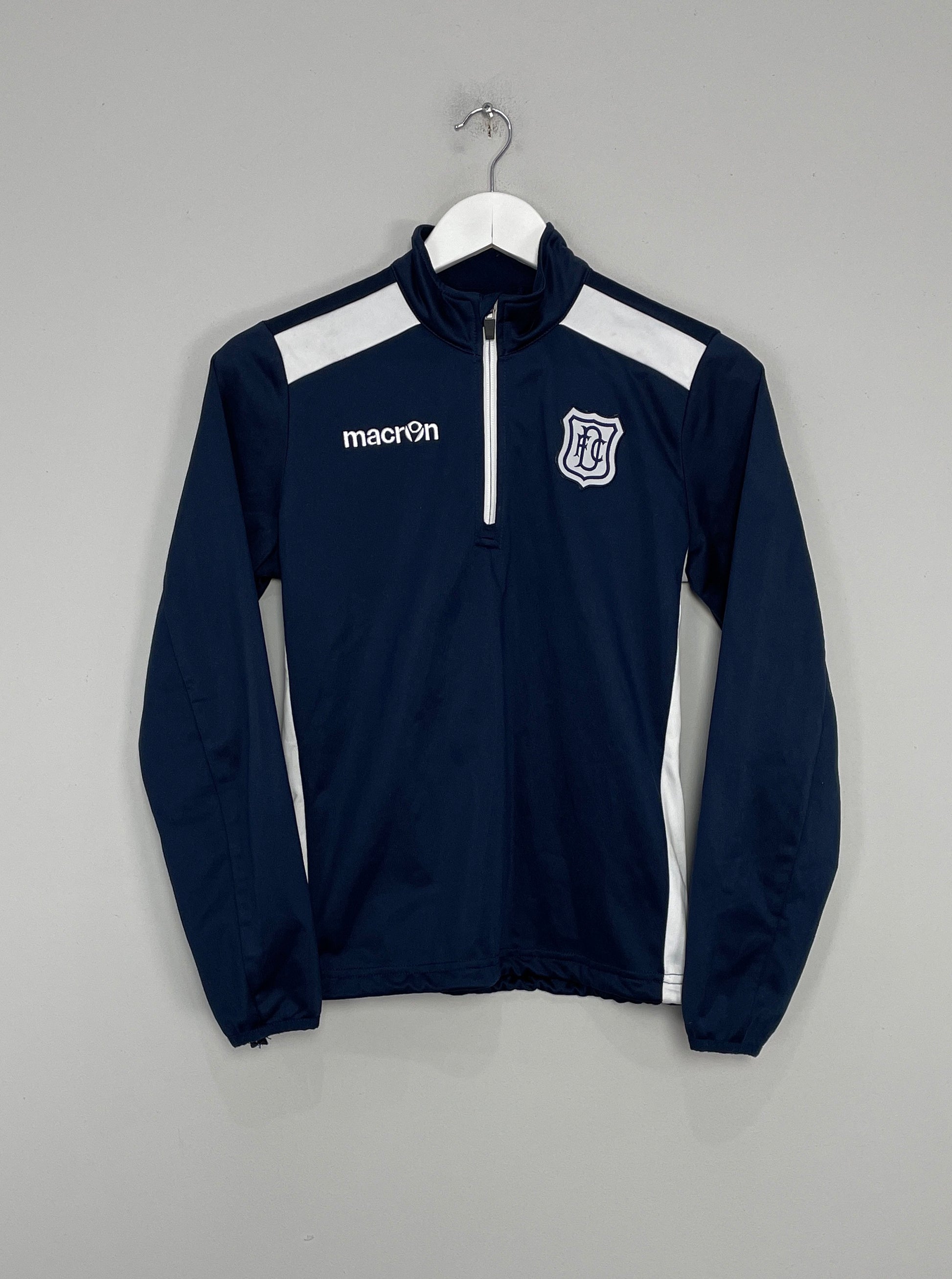 2020/21 DUNDEE FC 1/4 TRAINING JACKET (XS) MACRON