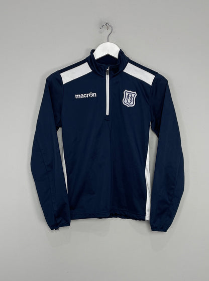 2020/21 DUNDEE FC 1/4 TRAINING JACKET (XS) MACRON