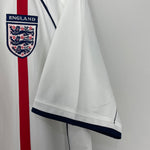 Shop 2001/03 ENGLAND BECKHAM #7 HOME SHIRT (XL) UMBRO, classic football shirts, vintage football shirts & retro soccer jerseys at Cult Kits