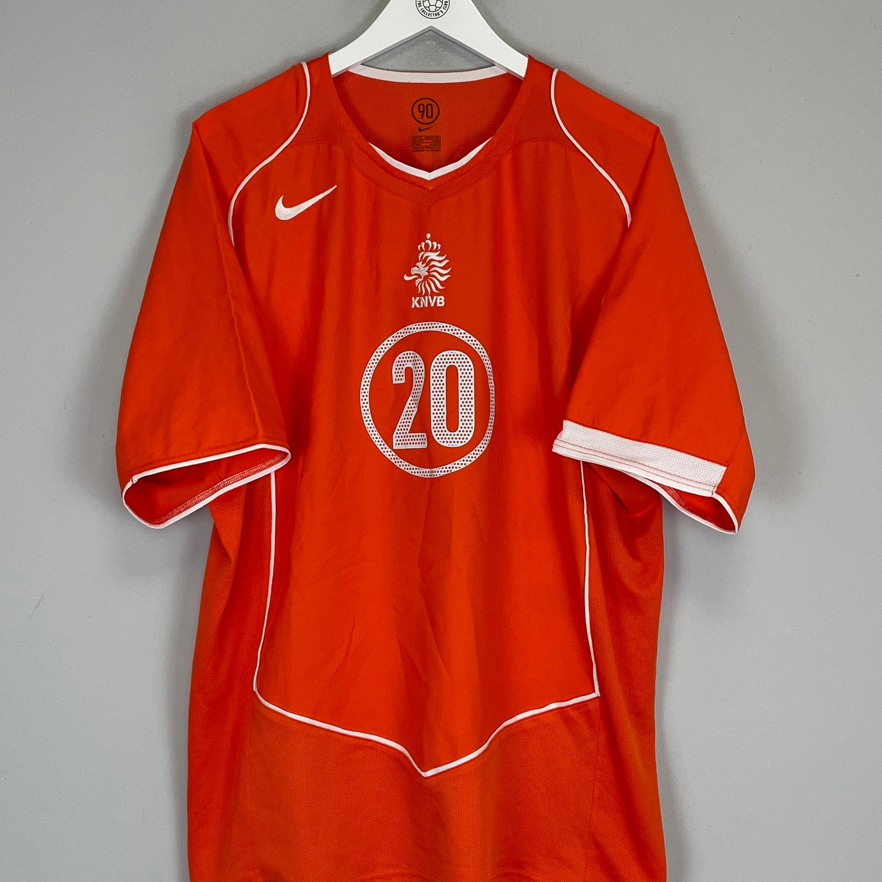 Shop 2004/06 NETHERLANDS SEEDORF #20 HOME SHIRT (XL) NIKE, classic football shirts, vintage football shirts & retro soccer jerseys at Cult Kits