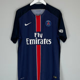 2015/16 PSG CAVANI #9 AUTHENTIC HOME SHIRT (XL) NIKE