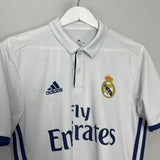 Shop 2016/17 REAL MADRID RONALDO #7 HOME SHIRT (M) ADIDAS, classic football shirts, vintage football shirts & retro soccer jerseys at Cult Kits