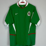 Shop 2003/04 MEXICO HOME SHIRT (M) NIKE, classic football shirts, vintage football shirts & retro soccer jerseys at Cult Kits