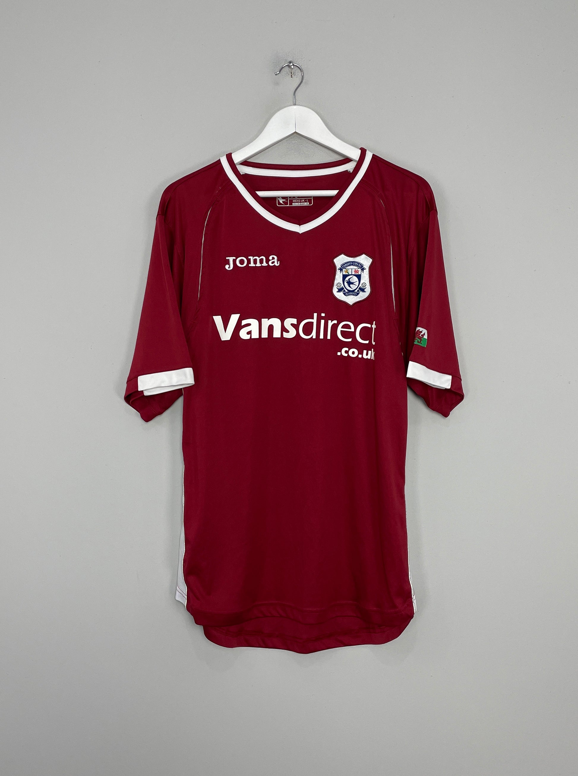 2008/09 CARDIFF CITY AWAY SHIRT (L) JOMA