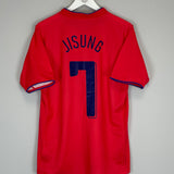 2006/08 SOUTH KOREA JI SUNG #7 HOME SHIRT (M) NIKE