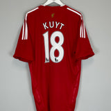 2008/10 LIVERPOOL KUYT #18 HOME SHIRT (XL) ADIDAS