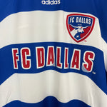 Shop 2008/09 FC DALLAS L/S *PLAYER ISSUE* AWAY SHIRT (L) ADIDAS, classic football shirts, vintage football shirts & retro soccer jerseys at Cult Kits