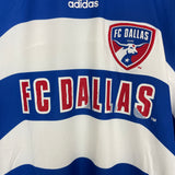 Shop 2008/09 FC DALLAS L/S *PLAYER ISSUE* AWAY SHIRT (L) ADIDAS, classic football shirts, vintage football shirts & retro soccer jerseys at Cult Kits
