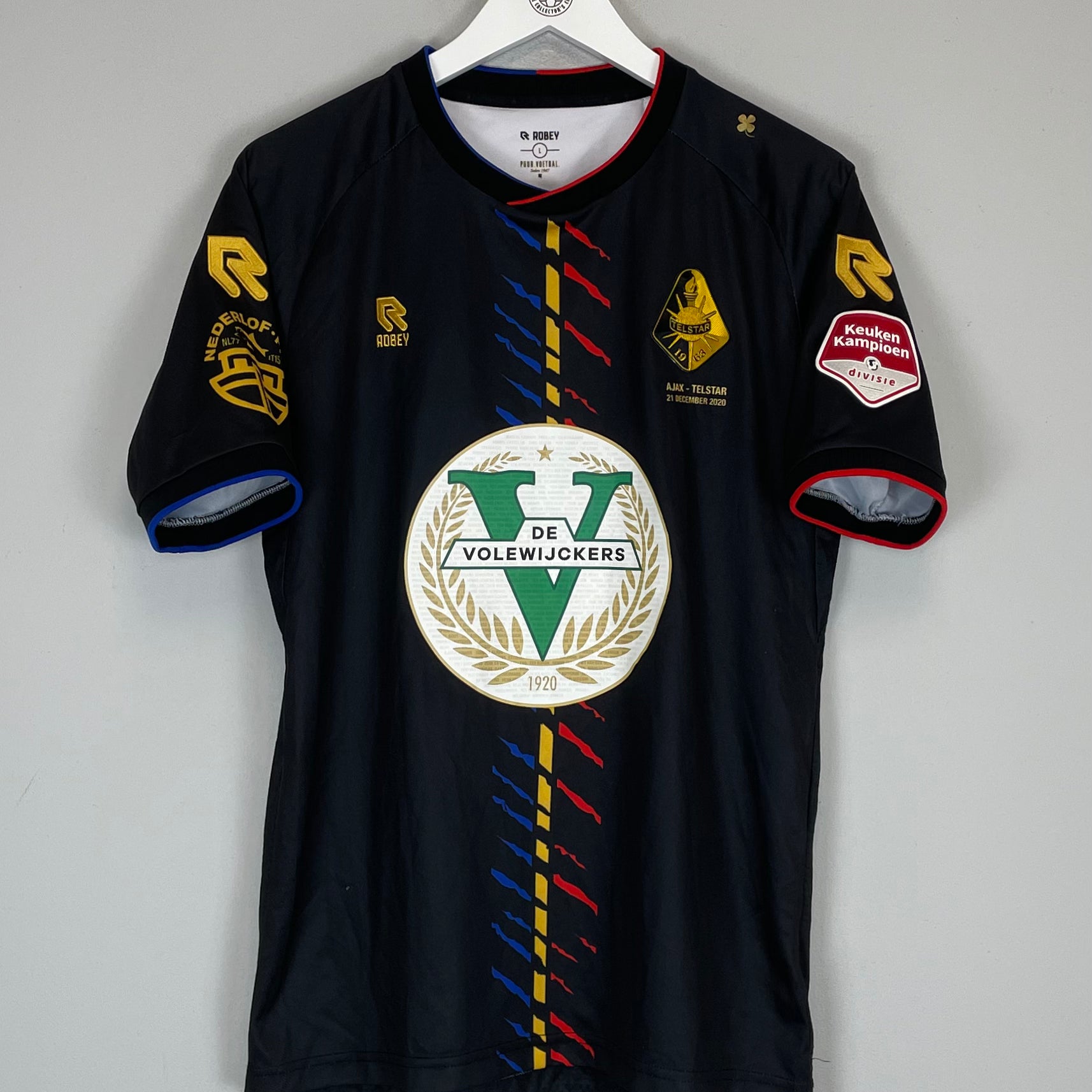 Shop 2020 TELSTAR VS AJAX #19 SHIRT (L) ROBEY, classic football shirts, vintage football shirts & retro soccer jerseys at Cult Kits