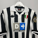 Shop 1998/99 JUVENTUS ZIDANE #21 HOME SHIRT (XL) KAPPA, classic football shirts, vintage football shirts & retro soccer jerseys at Cult Kits