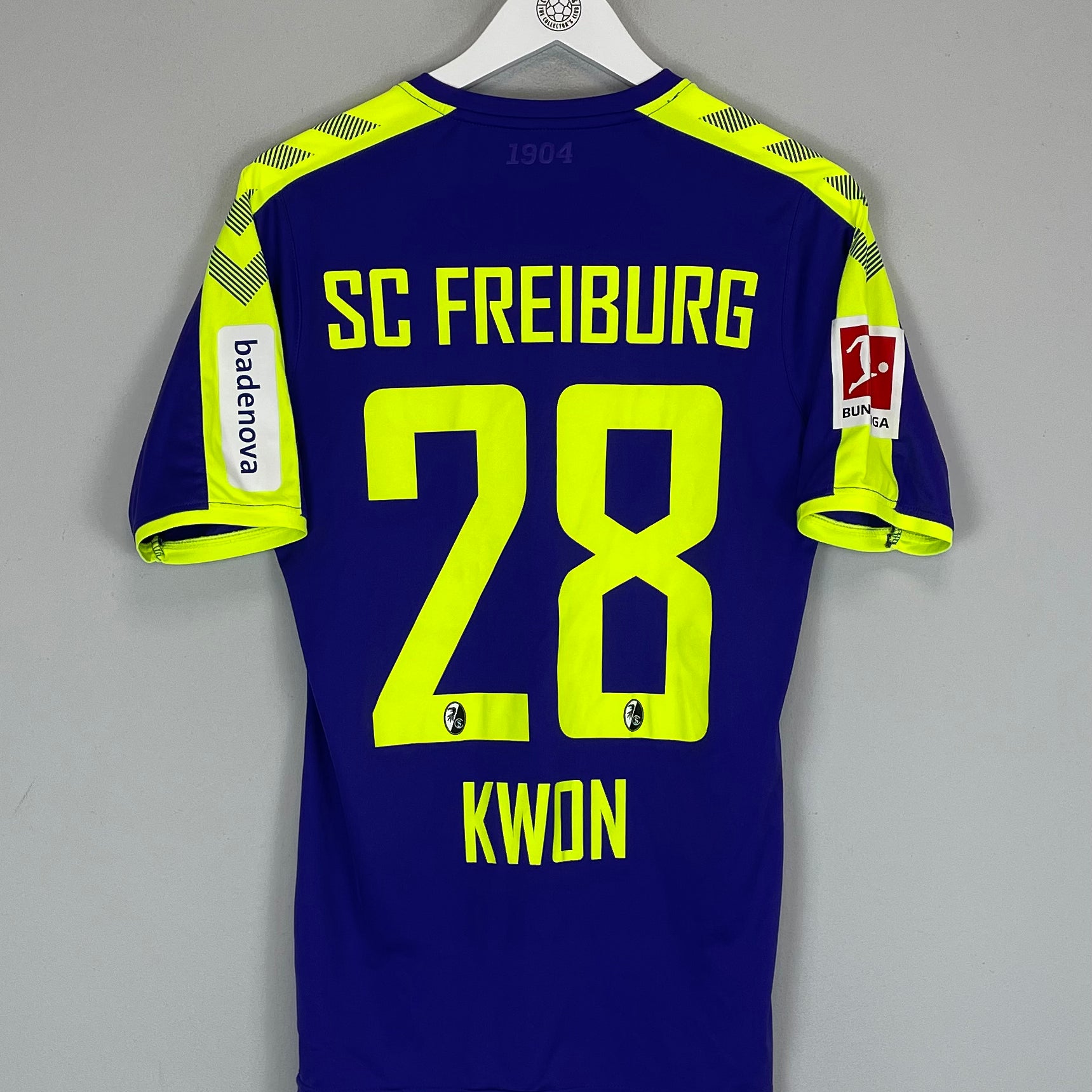Shop 2019/20 FREIBURG KWON #28 THIRD SHIRT (S) HUMMEL, classic football shirts, vintage football shirts & retro soccer jerseys at Cult Kits