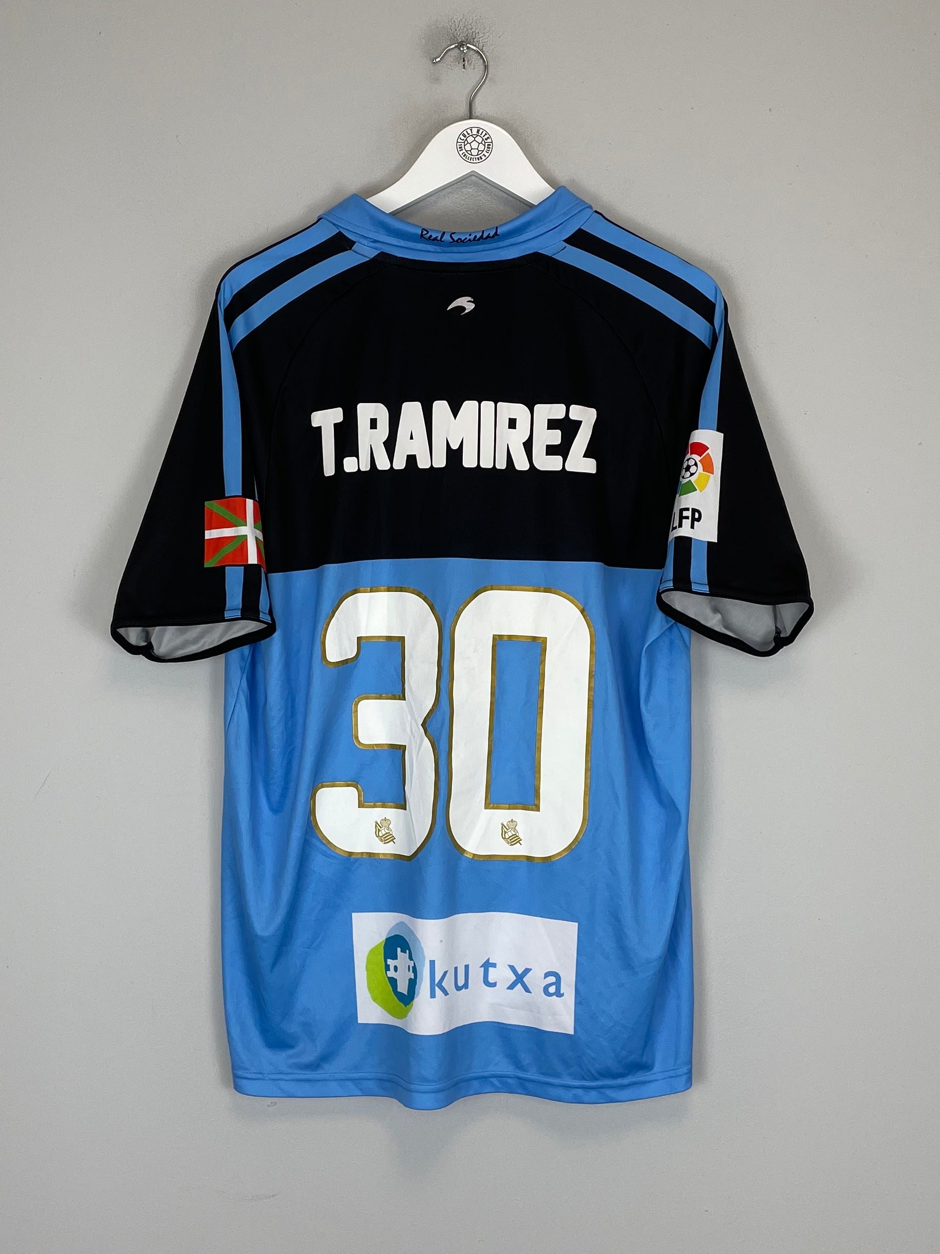 Shop 2010/11 REAL SOCIEDAD T.RAMIREZ #30 GK SHIRT (XL) ASTORE, classic football shirts, vintage football shirts & retro soccer jerseys at Cult Kits