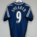 Shop 2001/02 NEWCASTLE UNITED SHEARER #9 AWAY SHIRT (S) ADIDAS, classic football shirts, vintage football shirts & retro soccer jerseys at Cult Kits
