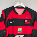2003/04 FLAMENGO #10 HOME SHIRT (XL) NIKE