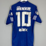 2010/11 FENERBAHCE ALEX #10 THIRD SHIRT (M) ADIDAS