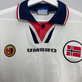 1998/00 NORWAY AWAY SHIRT (XL) UMBRO
