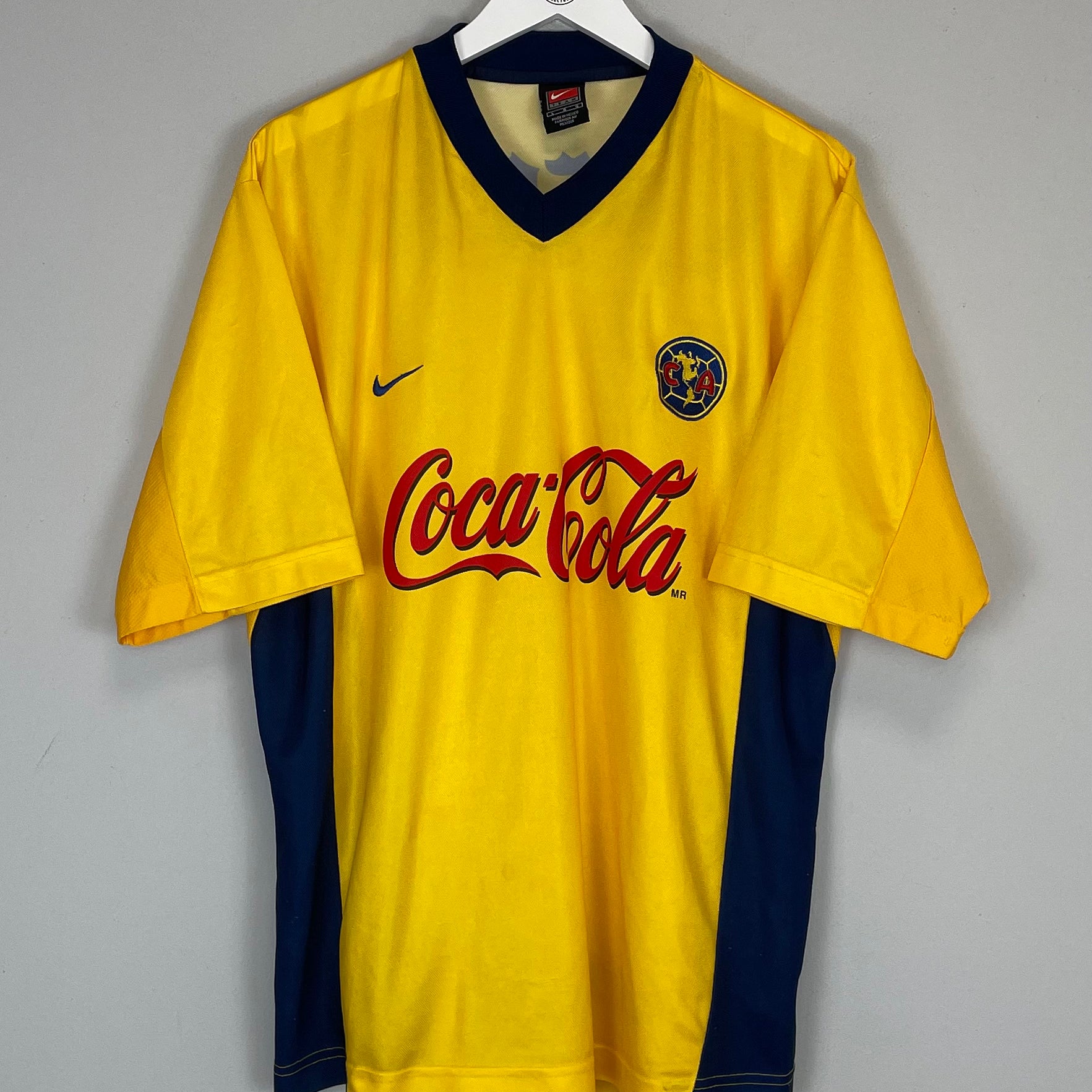 Shop 2000/01 CLUB AMERICA HOME SHIRT (L) NIKE, classic football shirts, vintage football shirts & retro soccer jerseys at Cult Kits