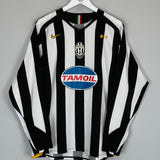 2005/06 JUVENTUS CANNAVARO #28 L/S HOME SHIRT (L) NIKE