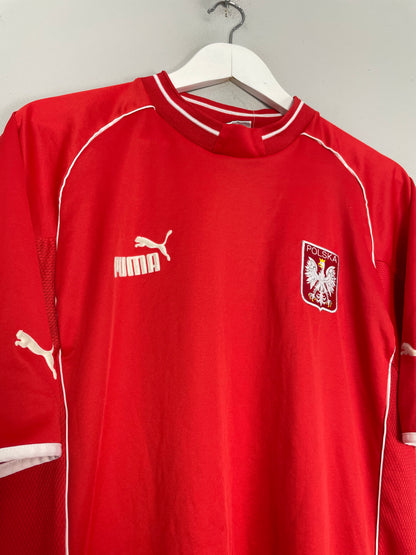 2000/02 POLAND AWAY SHIRT (L) PUMA