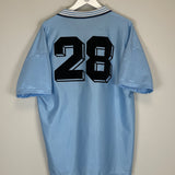 1995/97 MANCHESTER CITY #28 HOME SHIRT (XL) UMBRO