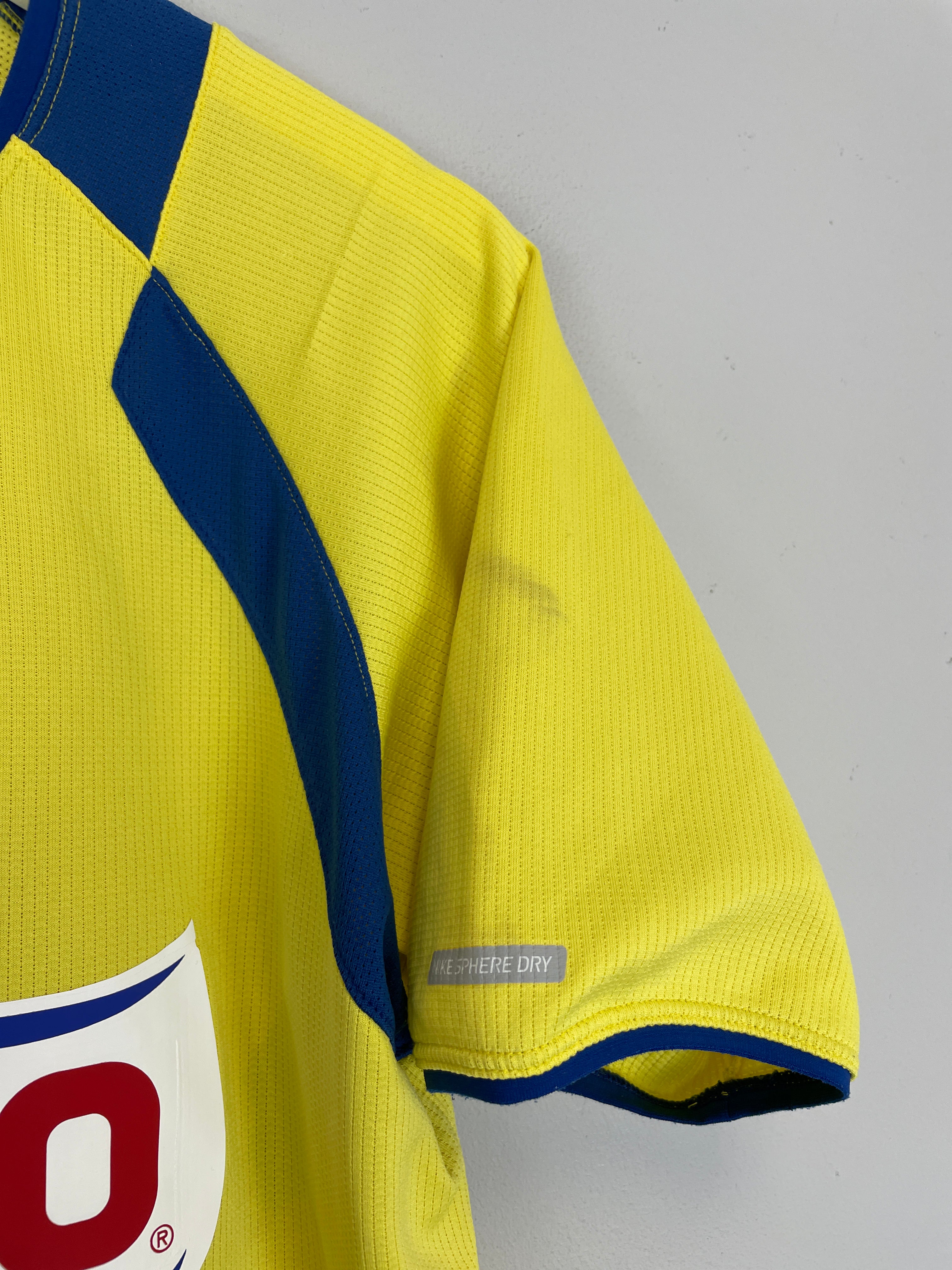 Shop 2005/06 CLUB AMERICA C.BLANCO #10 HOME SHIRT (S) NIKE, classic football shirts, vintage football shirts & retro soccer jerseys at Cult Kits