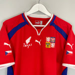 Shop 2000/02 CZECH REPUBLIC HOME SHIRT (XL) PUMA, classic football shirts, vintage football shirts & retro soccer jerseys at Cult Kits