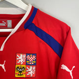 Shop 2000/02 CZECH REPUBLIC HOME SHIRT (XL) PUMA, classic football shirts, vintage football shirts & retro soccer jerseys at Cult Kits