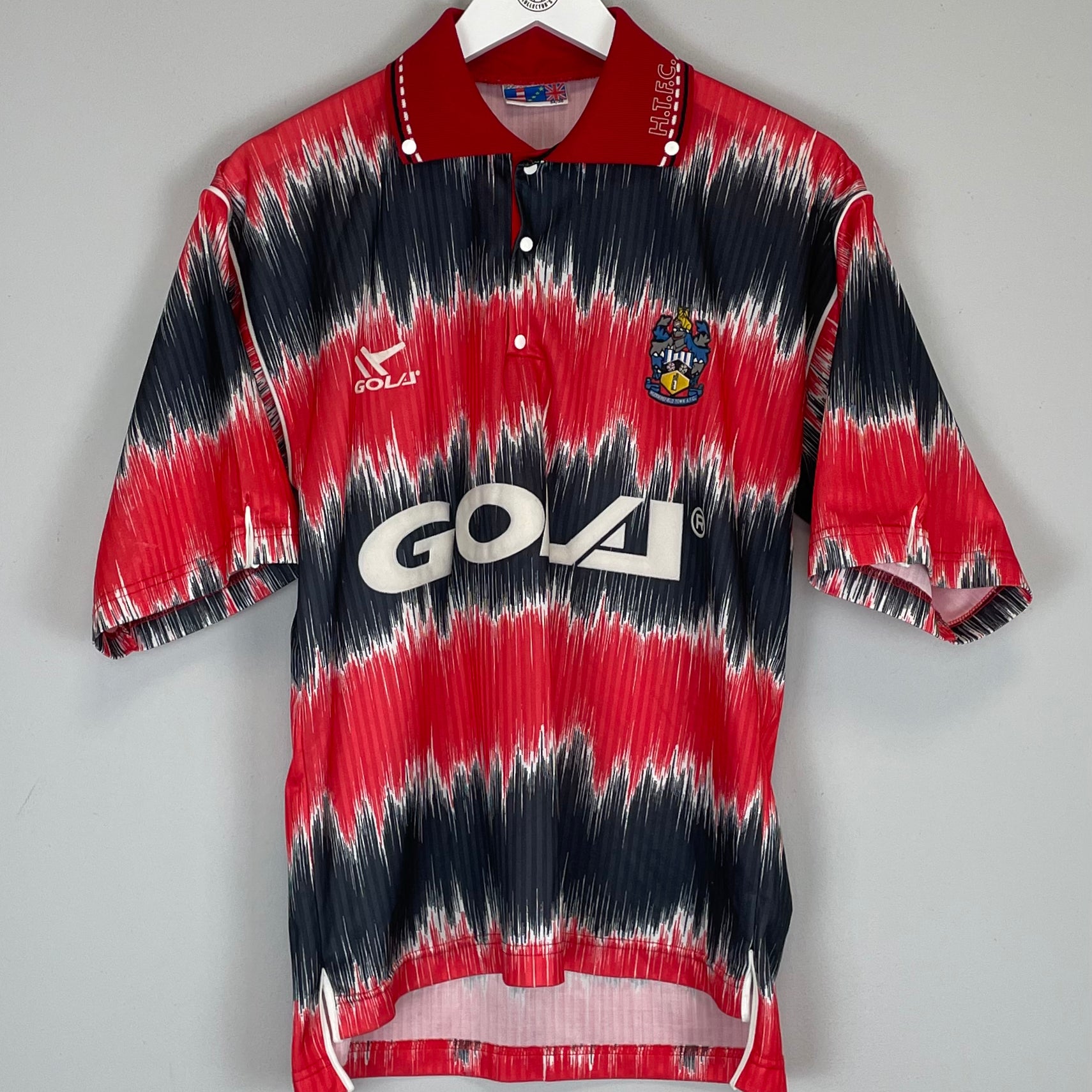 Shop 1991/92 HUDDERSFIELD TOWN AWAY SHIRT (S) GOLA, classic football shirts, vintage football shirts & retro soccer jerseys at Cult Kits