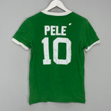 Shop 1974/76 NEW YORK COSMOS PELE #10 *RE-ISSUE* HOME SHIRT (S) UMBRO, classic football shirts, vintage football shirts & retro soccer jerseys at Cult Kits