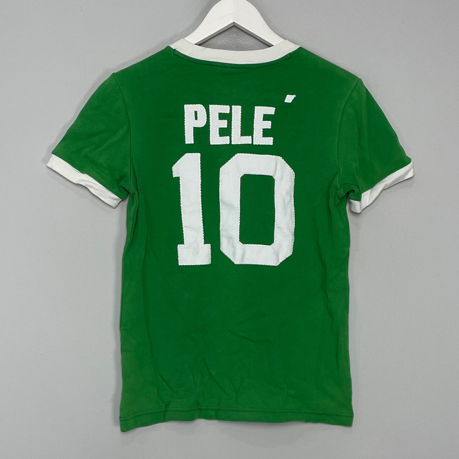 Shop 1974/76 NEW YORK COSMOS PELE #10 *RE-ISSUE* HOME SHIRT (S) UMBRO, classic football shirts, vintage football shirts & retro soccer jerseys at Cult Kits