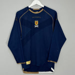 Shop 2006/07 SCOTLAND L/S HOME SHIRT (S) DIADORA, classic football shirts, vintage football shirts & retro soccer jerseys at Cult Kits