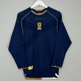 Shop 2006/07 SCOTLAND L/S HOME SHIRT (S) DIADORA, classic football shirts, vintage football shirts & retro soccer jerseys at Cult Kits